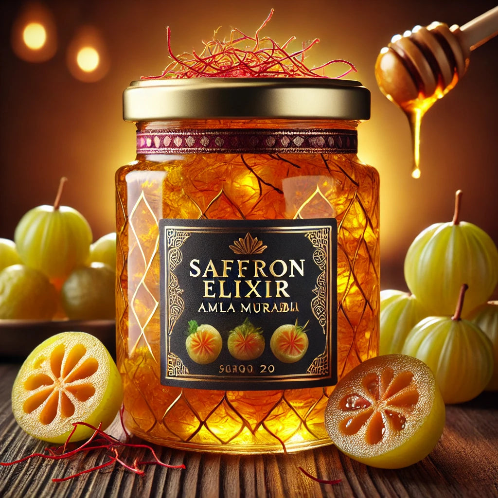 Saffron Elixir Amla Murabba